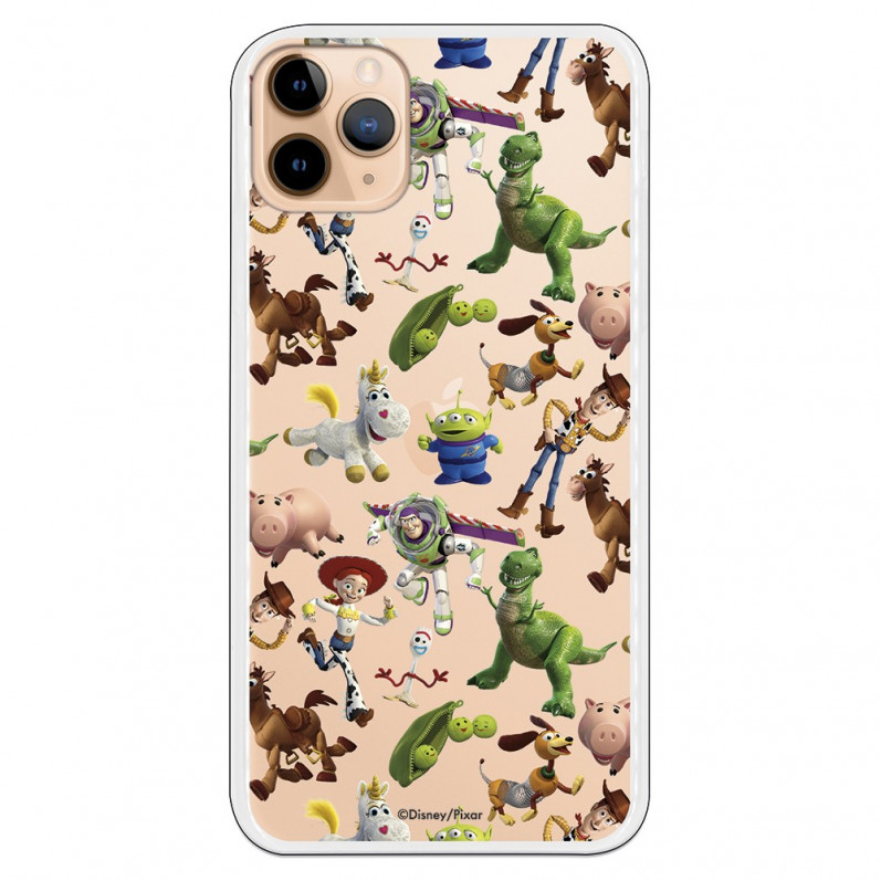 Funda para iPhone 11 Pro Max Oficial de Disney Muñecos Toy Story Siluetas - Toy Story