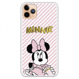 Funda para iPhone 11 Pro Max Oficial de Disney Minnie Cold Balloon - Clásicos Disney