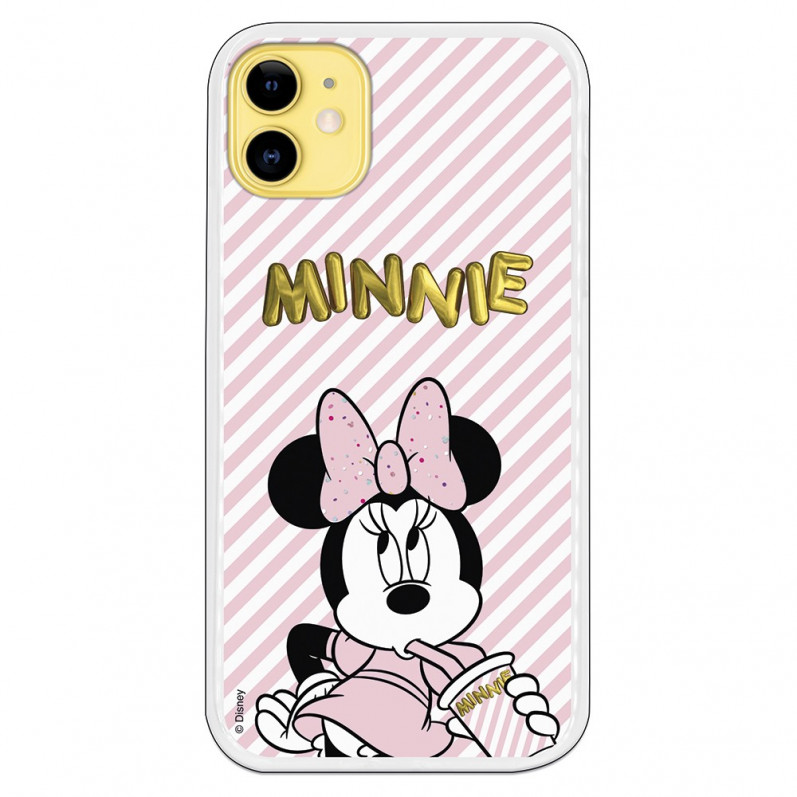 Funda para iPhone 11 Oficial de Disney Minnie Cold Balloon - Clásicos Disney