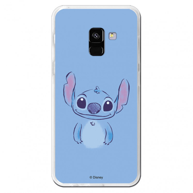 Carcasa Samsung Galaxy A8 2018 de Lilo y Stitch - Carcasa de Disney Oficial