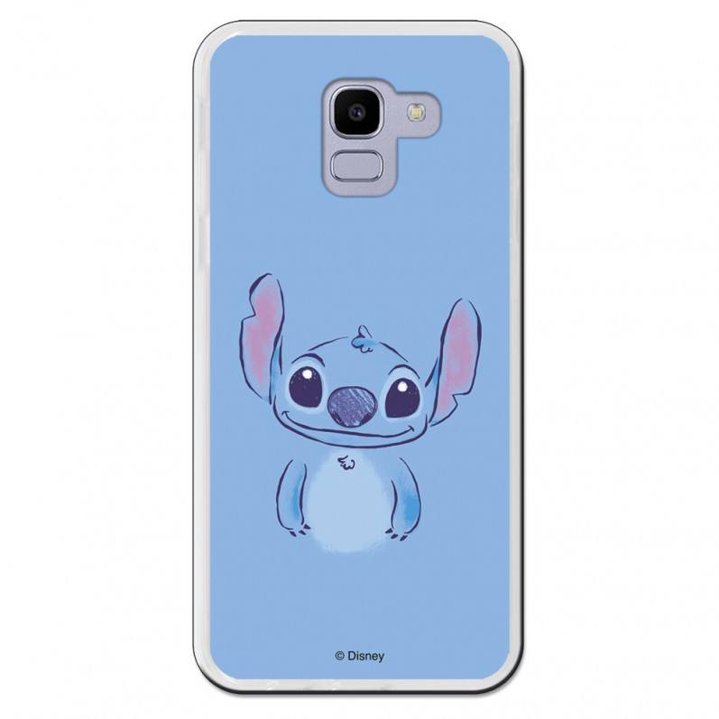 Carcasa Samsung Galaxy J6 2018 de Lilo y Stitch - Carcasa de Disney Oficial