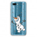 Funda para Huawei Honor 10 Oficial de Disney Olaf Transparente - Frozen