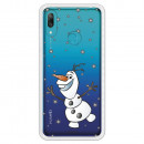 Funda para Huawei Y7 2019 Oficial de Disney Olaf Transparente - Frozen