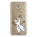 Funda para Motorola Moto G7 Play Oficial de Disney Olaf Transparente - Frozen