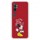 Funda para Xiaomi Mi Note 10 Oficial de Disney Minnie Mad About - Clásicos Disney