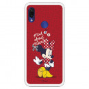 Carcasa de Minnie Mad about Minnie para Xiaomi Redmi Note 7 - La Casa de las Carcasas