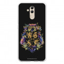 Funda para Huawei Mate 20 Lite Oficial de Harry Potter Hogwarts Floral  - Harry Potter