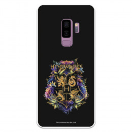 Funda para Samsung Galaxy S9 Plus Oficial de Harry Potter Hogwarts Floral  - Harry Potter