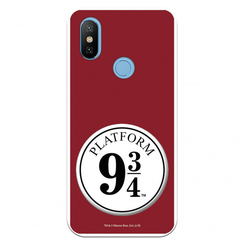 Funda para Xiaomi Mi A2 Oficial de Harry Potter Anden 9 3/4 - Harry Potter