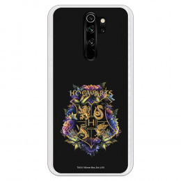 Funda para Xiaomi Redmi Note 8 Pro Oficial de Harry Potter Hogwarts Floral  - Harry Potter