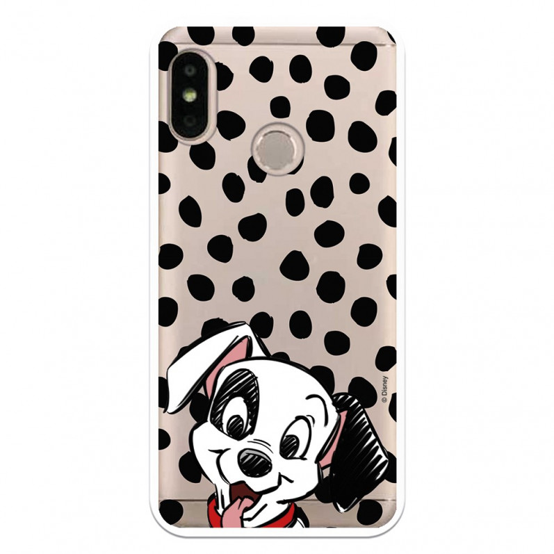 Funda para Xiaomi Mi A2 Lite Oficial de Disney Cachorro Manchas - 101 Dálmatas