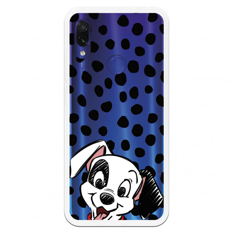 Funda para Xiaomi Redmi Note 7 Oficial de Disney Cachorro Manchas - 101 Dálmatas