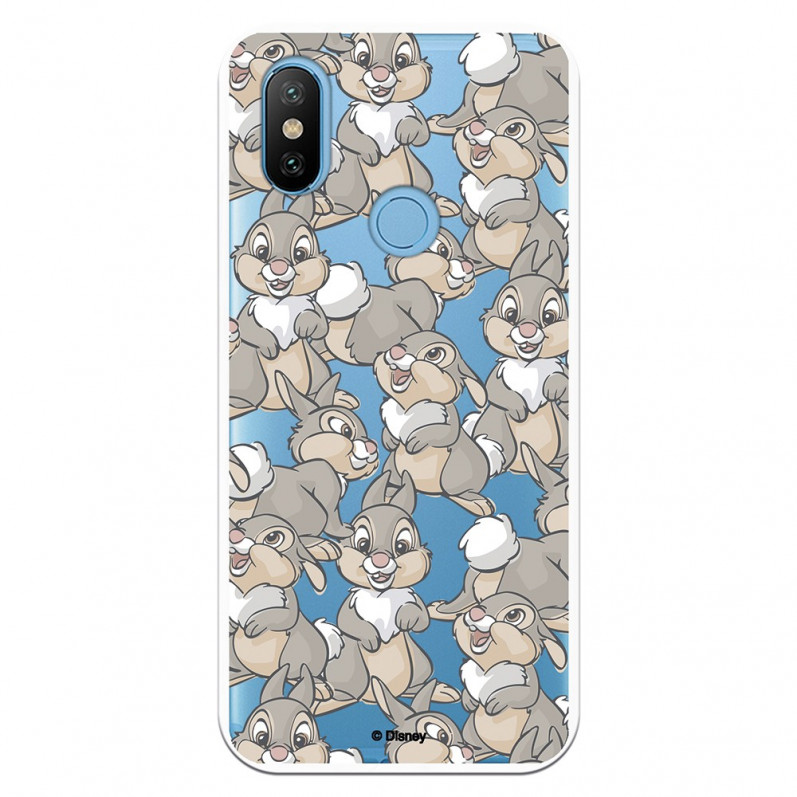 Funda para Xiaomi Mi A2 Oficial de Disney Tambor Patrones - Bambi