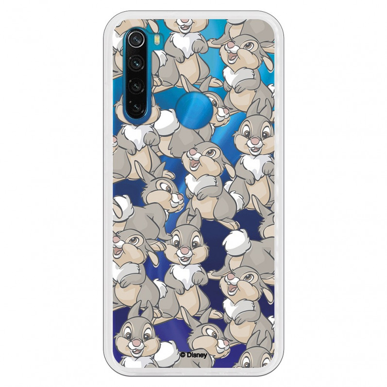 Funda para Xiaomi Redmi Note 8 Oficial de Disney Tambor Patrones - Bambi