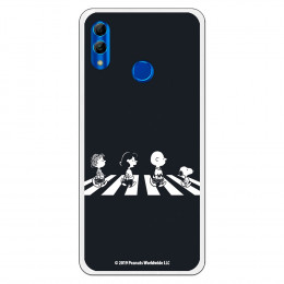 Funda para Huawei P Smart 2019 Oficial de Peanuts Personajes Beatles - Snoopy