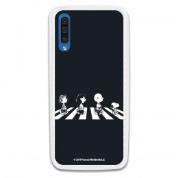 Funda para Samsung Galaxy A70 Oficial de Peanuts Personajes Beatles - Snoopy