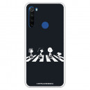 Funda para Xiaomi Redmi Note 8T Oficial de Peanuts Personajes Beatles - Snoopy