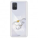 Funda para Samsung Galaxy A71 Oficial de Disney Dumbo Vuela tan Alto - Dumbo