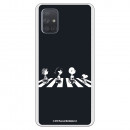 Funda para Samsung Galaxy A71 Oficial de Peanuts Personajes Beatles - Snoopy