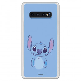 Carcasa Lilo y Stitch Azul para Samsung Galaxy S10 Plus - La Casa de las Carcasas