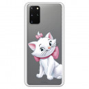 Funda para Samsung Galaxy S20 Plus Oficial de Disney Marie Silueta - Los Aristogatos