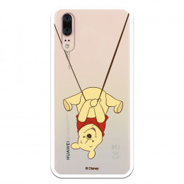 Funda para Huawei P20 Oficial de Disney Winnie  Columpio - Winnie The Pooh