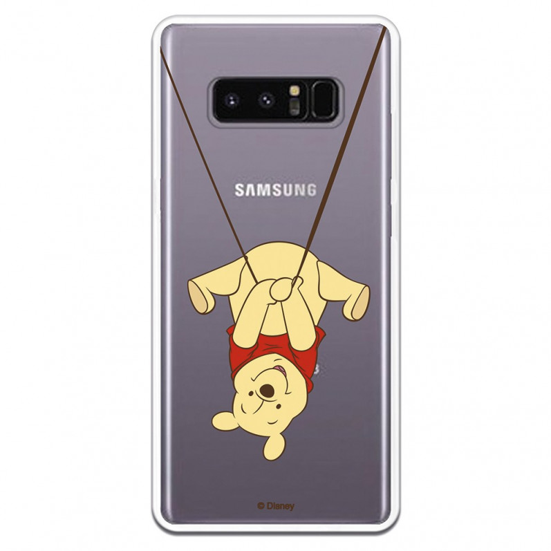 Funda para Samsung Galaxy Note 8 Oficial de Disney Winnie  Columpio - Winnie The Pooh