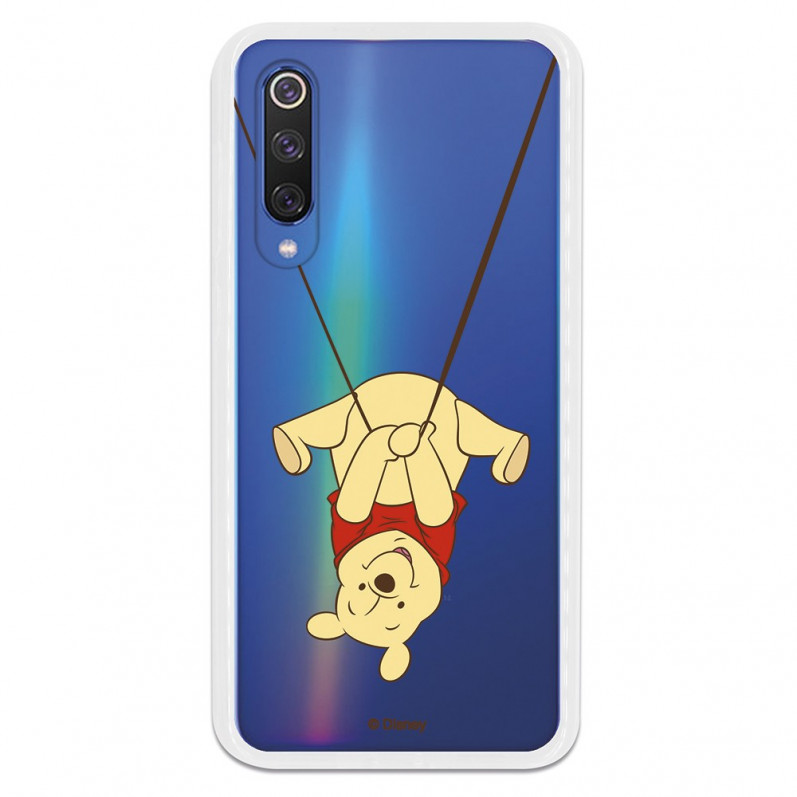 Funda para Xiaomi Mi 9 SE Oficial de Disney Winnie  Columpio - Winnie The Pooh