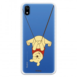 Funda para Xiaomi Redmi 7A Oficial de Disney Winnie  Columpio - Winnie The Pooh