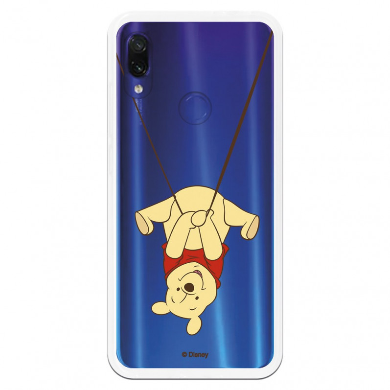 Funda para Xiaomi Redmi Note 7 Oficial de Disney Winnie  Columpio - Winnie The Pooh