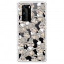 Funda para Huawei P40 Oficial de Disney Tambor Patrones - Bambi