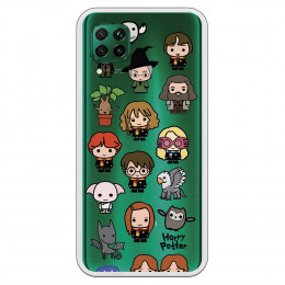 Funda para Huawei P40 Lite Oficial de Harry Potter Personajes Iconos - Harry Potter