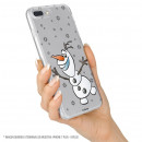 Funda para Xiaomi Redmi Note 9S Oficial de Disney Olaf Transparente - Frozen