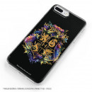 Funda para Xiaomi Redmi Note 9S Oficial de Harry Potter Hogwarts Floral - Harry Potter