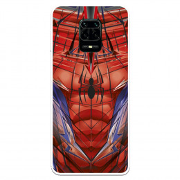 Funda para Xiaomi Redmi Note 9S Oficial de Marvel Spiderman Torso - Marvel