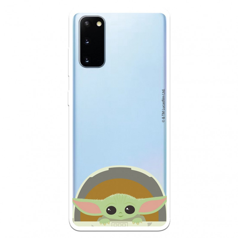 Funda para Samsung Galaxy S20 Oficial de Star Wars Baby Yoda Sonrisas - Star  Wars