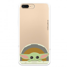 Funda para iPhone 8 Plus Oficial de Star Wars Baby Yoda Sonrisas - Star  Wars