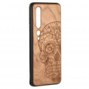 Funda Madera Tallada Calavera Mexicana  para Xiaomi Mi 10