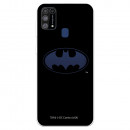 Funda para Samsung Galaxy M31 Oficial de DC Comics Batman Logo Transparente - DC Comics