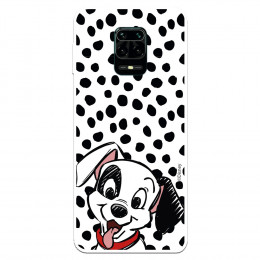 Funda para Xiaomi Redmi Note 9 Pro Oficial de Disney Cachorro Manchas - 101 Dálmatas