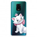 Funda para Xiaomi Redmi Note 9 Pro Oficial de Disney Marie Silueta - Los Aristogatos