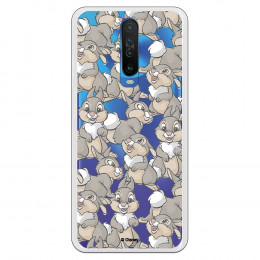 Funda para Xiaomi Redmi K30 Oficial de Disney Tambor Patrones - Bambi