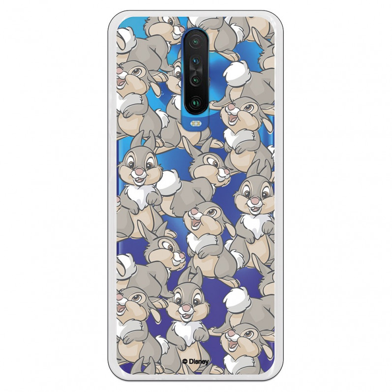 Funda para Xiaomi Redmi K30 Oficial de Disney Tambor Patrones - Bambi