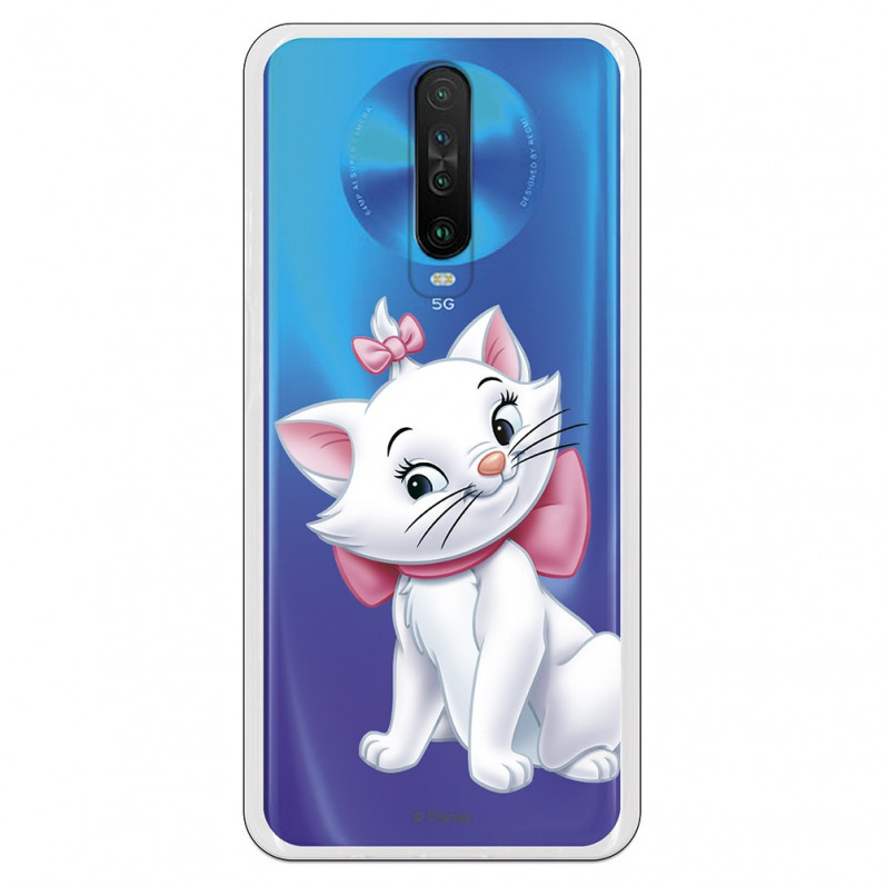 Funda para Xiaomi Redmi K30 Oficial de Disney Marie Silueta - Los Aristogatos