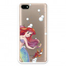 Oficiální průhledné pouzdro Disney Little Mermaid and Sebastian pro Xiaomi Redmi 6 - The Little Mermaid