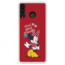 Carcasa Oficial Disney Minnie Mad about Minnie para Huawei P30 Lite- La Casa de las Carcasas