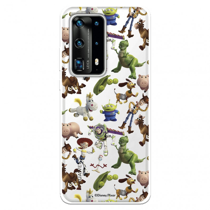 Funda para Huawei P40 Pro Oficial de Disney Muñecos Toy Story Siluetas - Toy Story