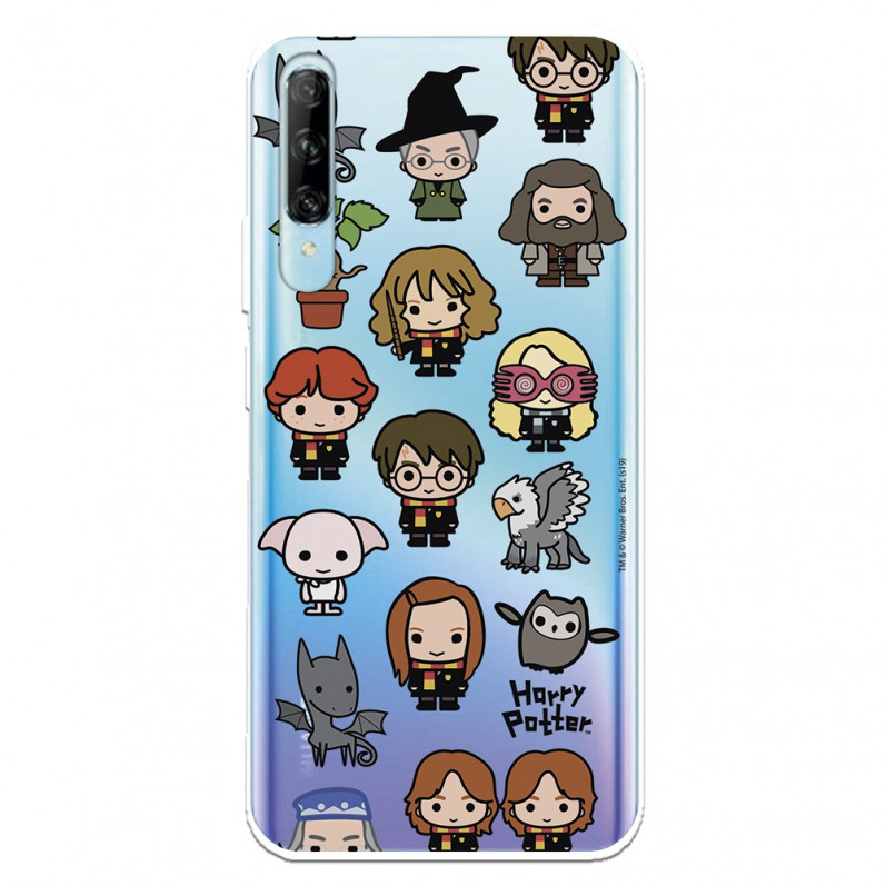 Funda para Huawei P Smart Pro Oficial de Harry Potter Personajes Iconos - Harry Potter