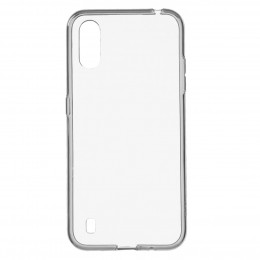 Carcasa Silicona Transparente para Samsung Galaxy A01- La Casa de las Carcasas