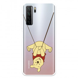 Funda para Huawei P40 Lite 5G Oficial de Disney Winnie  Columpio - Winnie The Pooh